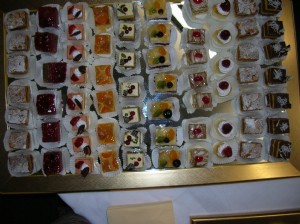 Dessertauswahl